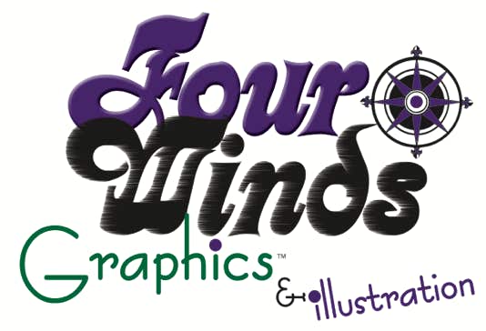 Four Winds Graphics Logo