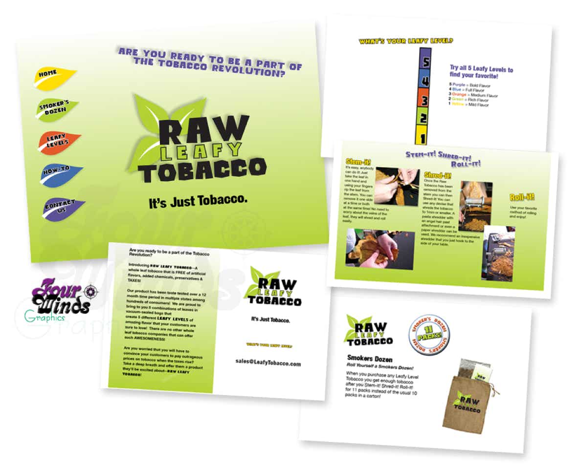 Raw Leafy Tobacco Branding Design Award