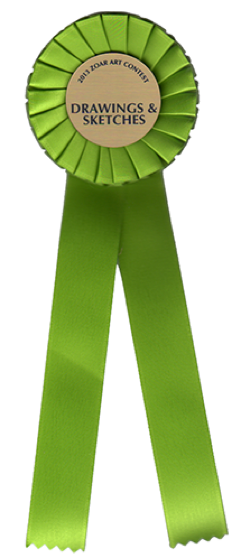 Best in Drawings & Sketches Award Ribbon